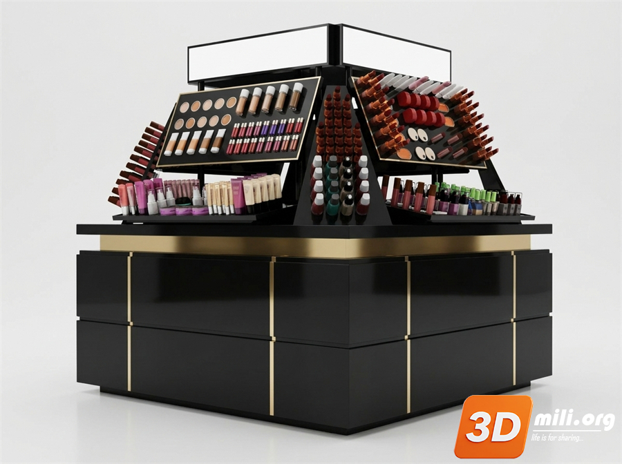 Cosmetic Store Skp Files 